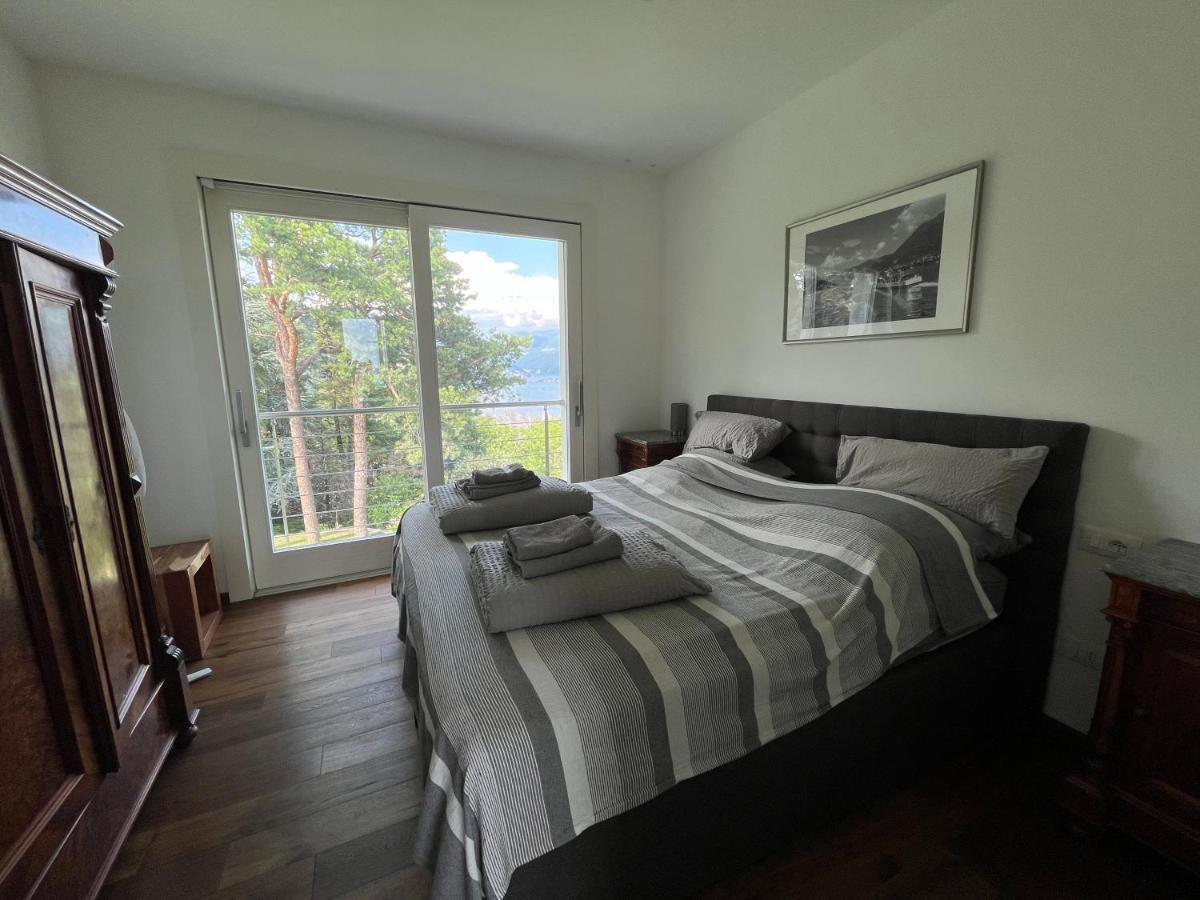 Penthouse - Villa Cardano Como Bagian luar foto