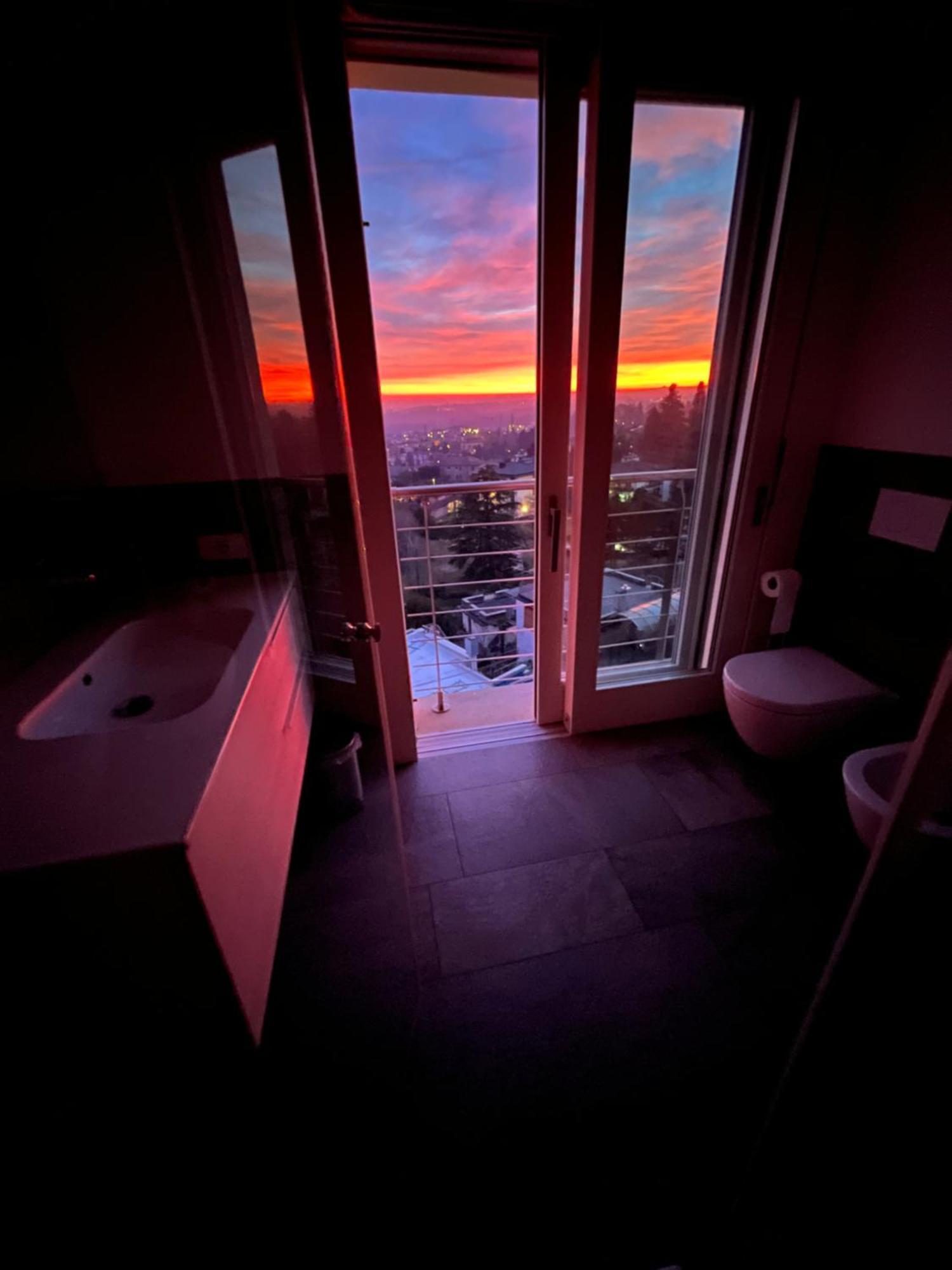 Penthouse - Villa Cardano Como Bagian luar foto