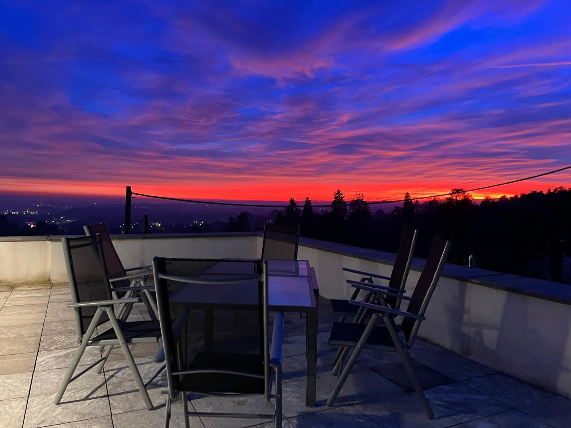 Penthouse - Villa Cardano Como Bagian luar foto