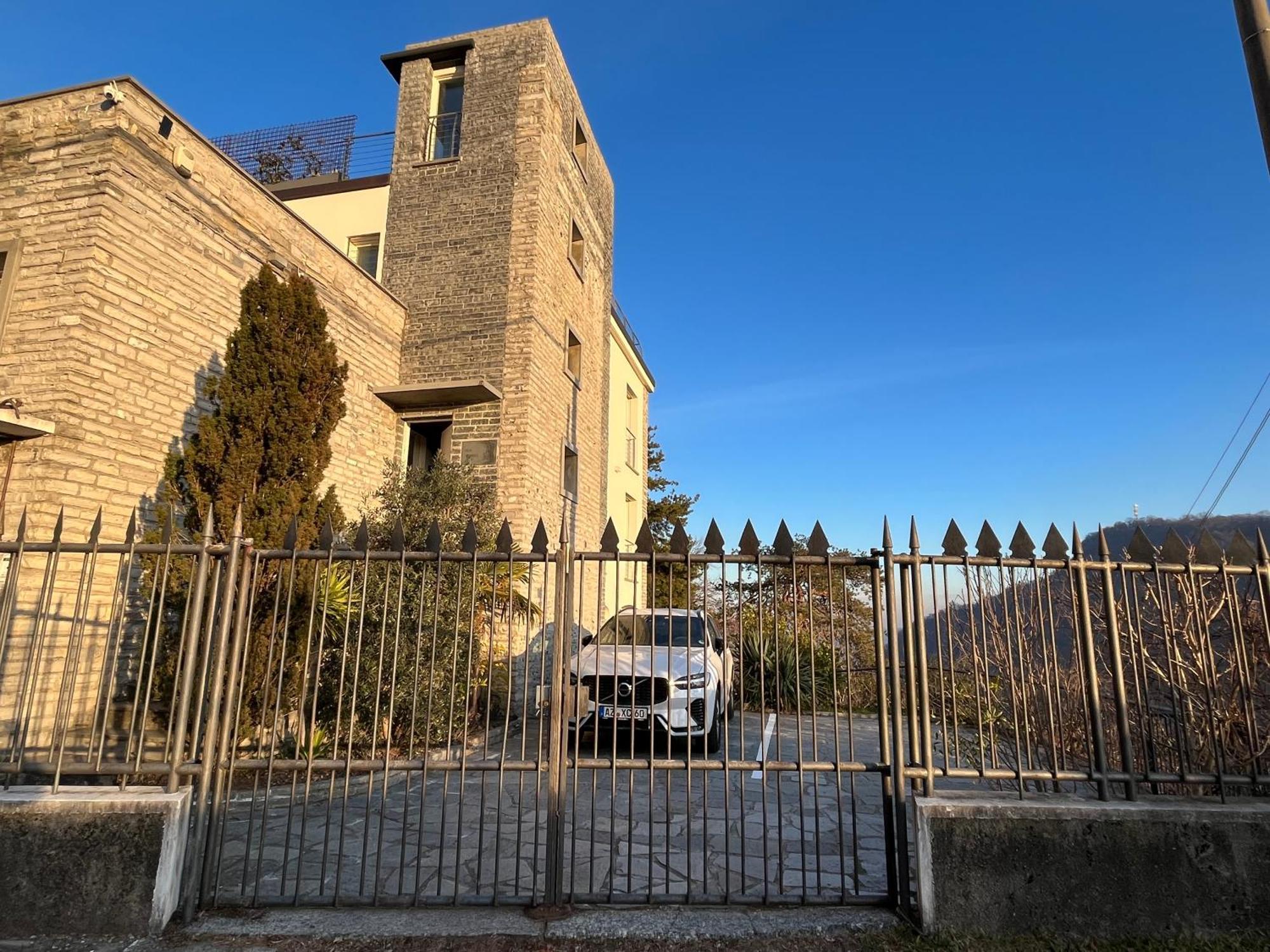 Penthouse - Villa Cardano Como Bagian luar foto